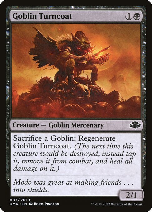 DMR: Goblin Turncoat (Foil)