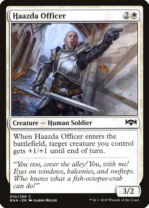 RNA: Haazda Officer