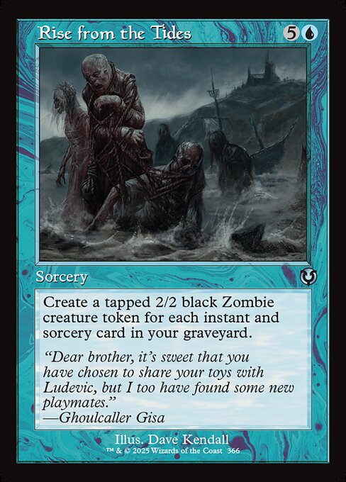 INR: Rise from the Tides (Retro Frame)