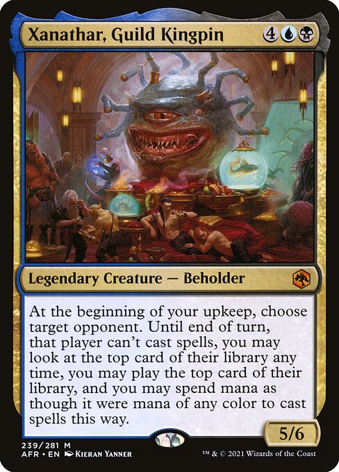 AFR: Xanathar, Guild Kingpin (Foil)