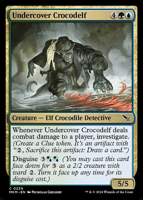 MKM: Undercover Crocodelf (a) (Foil)