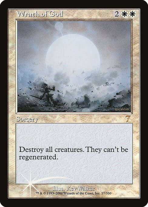 7ED: Wrath of God (Foil)