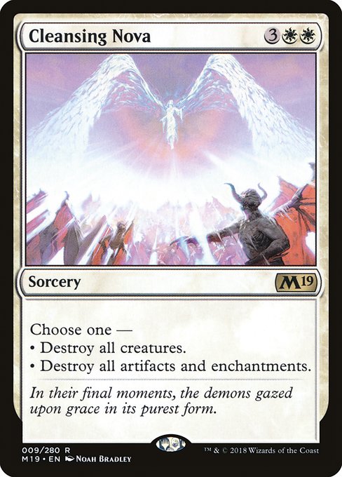 M19: Cleansing Nova (Foil)