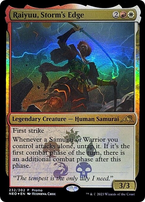 PMEI: Raiyuu, Storm's Edge (Foil)