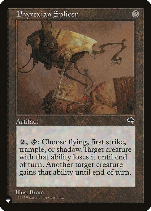 PLST: Phyrexian Splicer