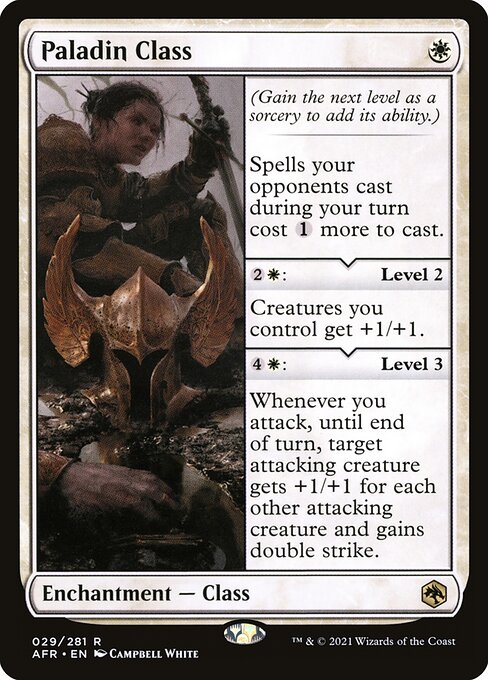 AFR: Paladin Class