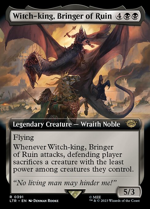 LTR: Witch-king, Bringer of Ruin (Extended Art)