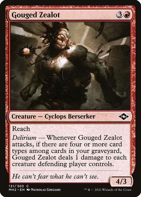 MH2: Gouged Zealot (Foil)