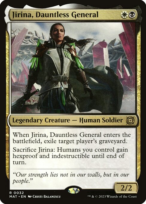 MAT: Jirina, Dauntless General