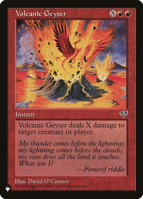 PLST: Volcanic Geyser