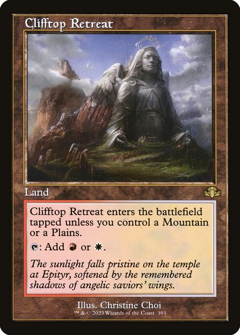 DMR: Clifftop Retreat (Retro Frame) (Foil)
