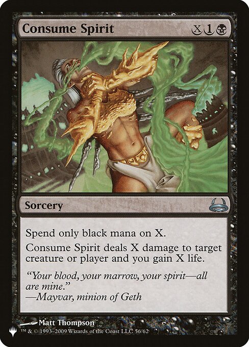 PLST: Consume Spirit