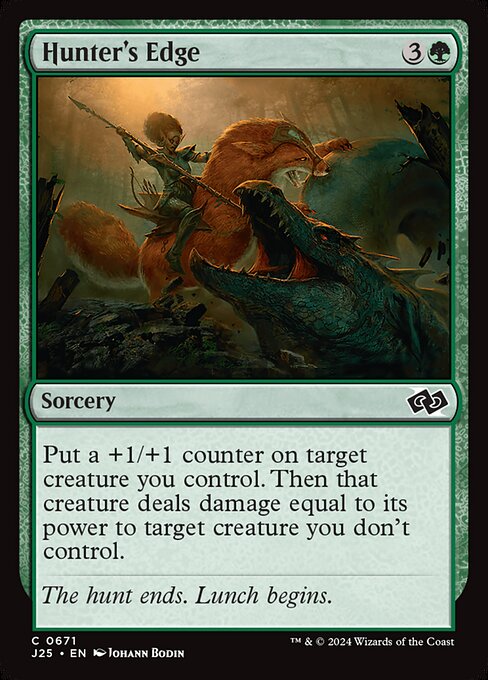 J25: Hunter's Edge
