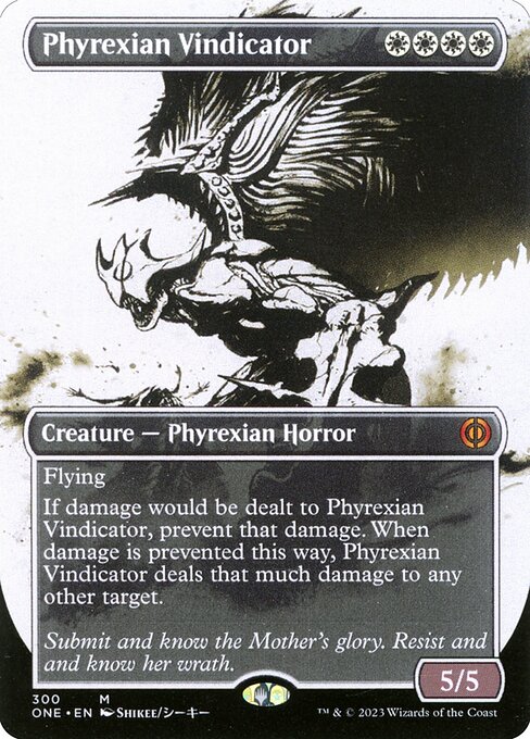 ONE: Phyrexian Vindicator (Showcase) (Foil)