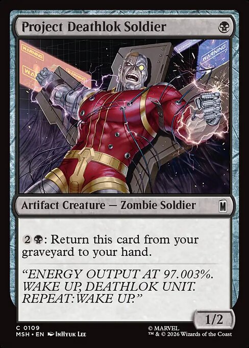 MSH: Project Deathlok Soldier (Foil)