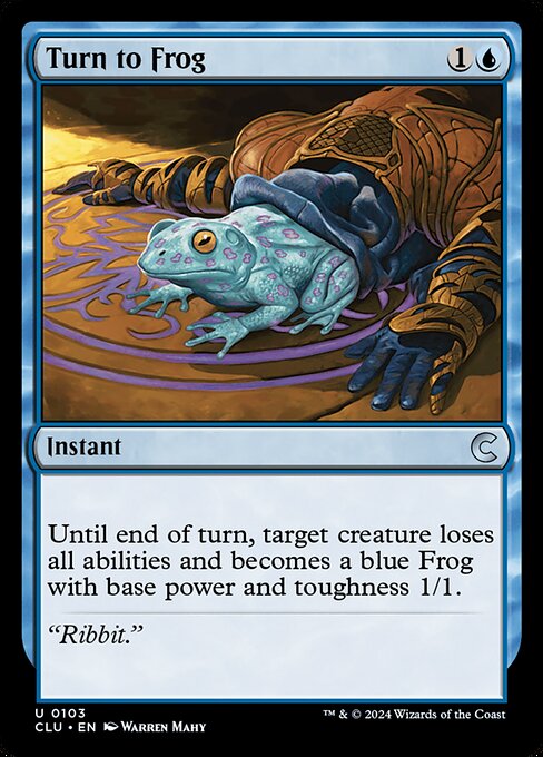 CLU: Turn to Frog