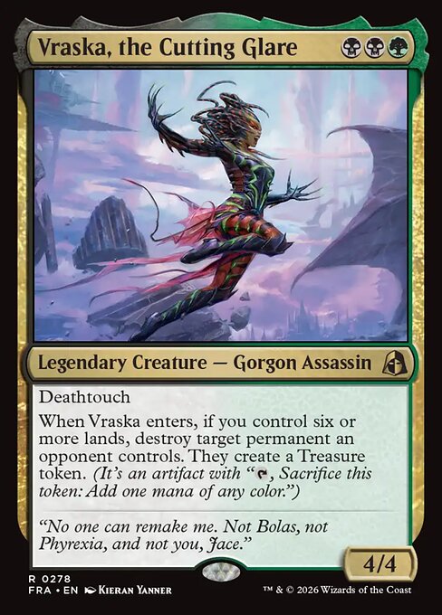 FRA: Vraska, the Cutting Glare (Foil)