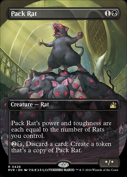 RVR: Pack Rat (Anime Borderless) (Foil)
