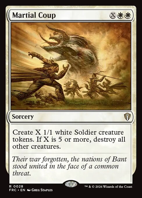 FRC: Martial Coup