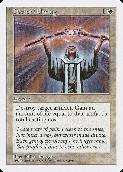 5ED: Divine Offering
