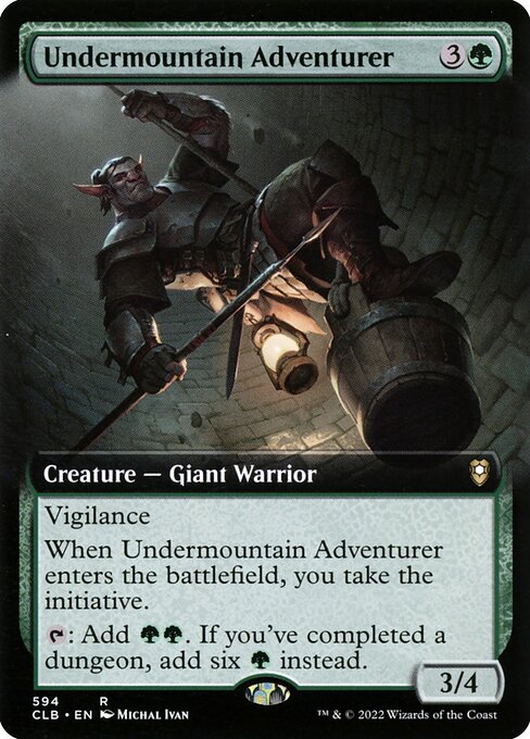 CLB: Undermountain Adventurer (Extended Art) (Foil)