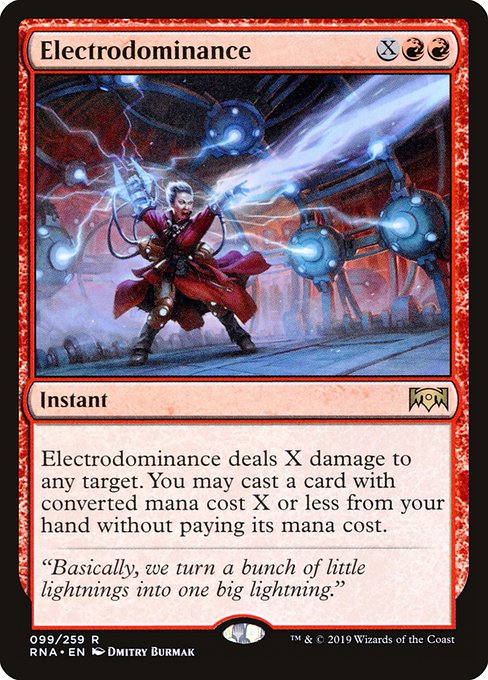 RNA: Electrodominance