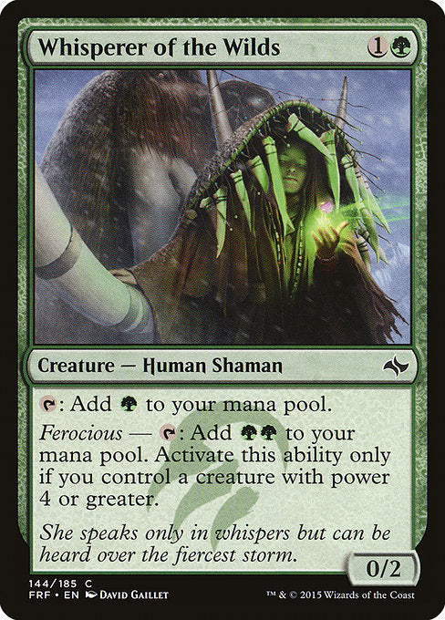 FRF: Whisperer of the Wilds (Foil)