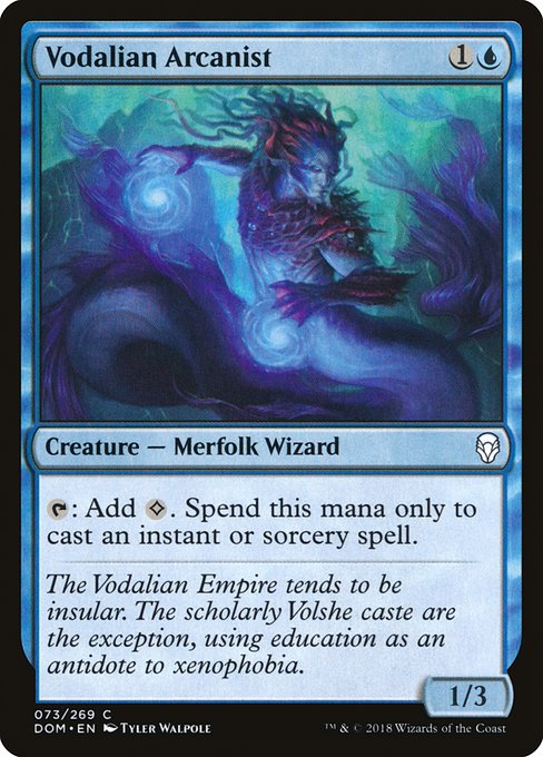 DOM: Vodalian Arcanist (Foil)