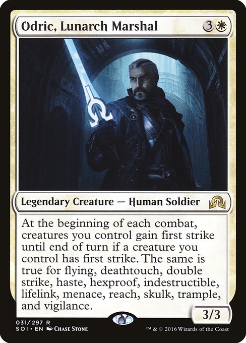 SOI: Odric, Lunarch Marshal