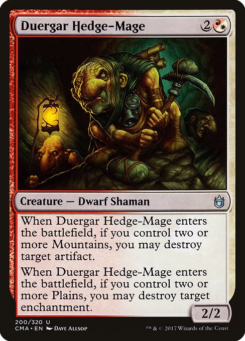 CMA: Duergar Hedge-Mage