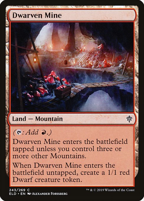 ELD: Dwarven Mine (Foil)