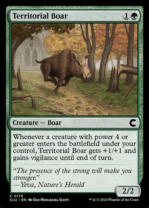 CLU: Territorial Boar
