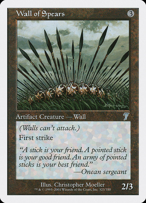 7ED: Wall of Spears