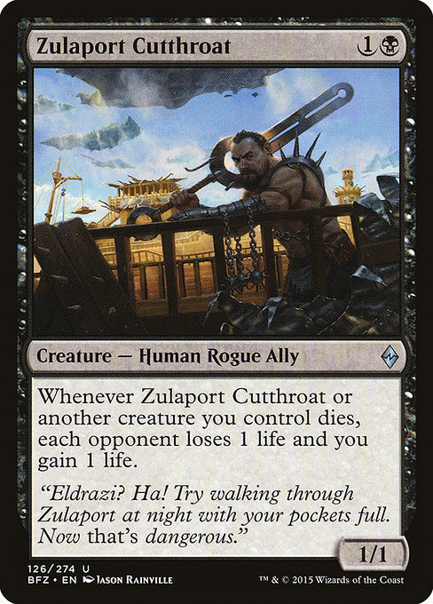 BFZ: Zulaport Cutthroat (Foil)