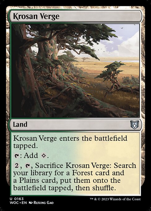 WOC: Krosan Verge
