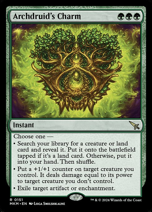 MKM: Archdruid's Charm (Foil)
