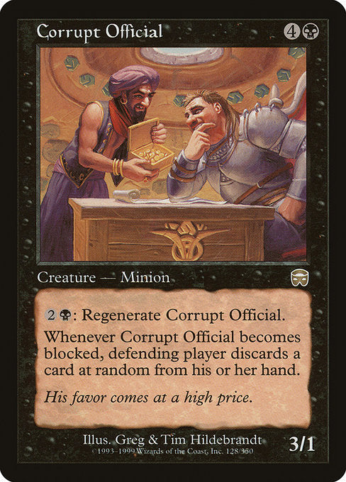 MMQ: Corrupt Official (Foil)