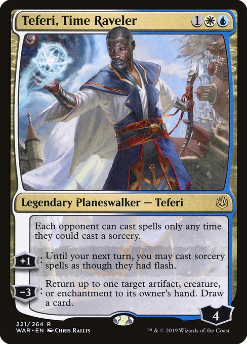 WAR: Teferi, Time Raveler (Foil)