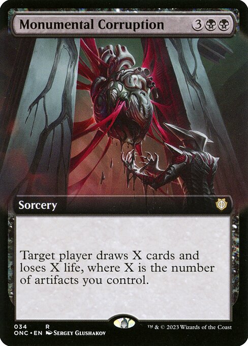 ONC: Monumental Corruption (Extended Art)