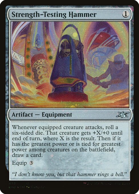 UNF: Strength-Testing Hammer (Galaxy Foil)