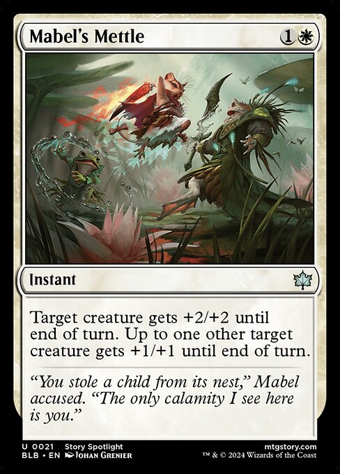 BLB: Mabel's Mettle (Foil)