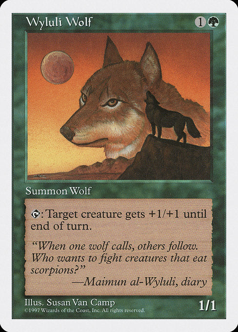 5ED: Wyluli Wolf