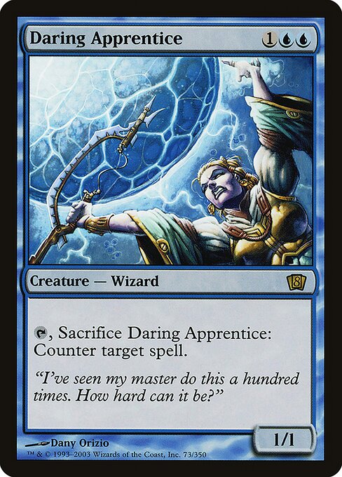 8ED: Daring Apprentice (Foil)