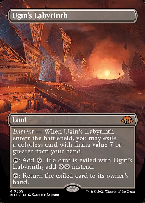 MH3: Ugin's Labyrinth (Borderless) (Foil)