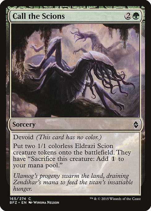 BFZ: Call the Scions