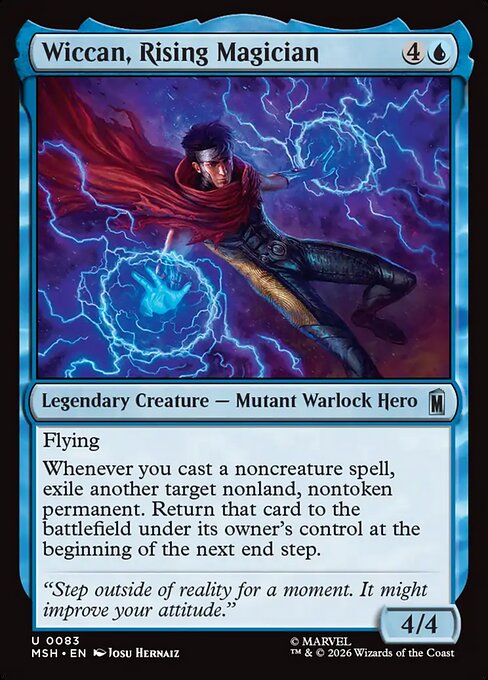 MSH: Wiccan, Rising Magician
