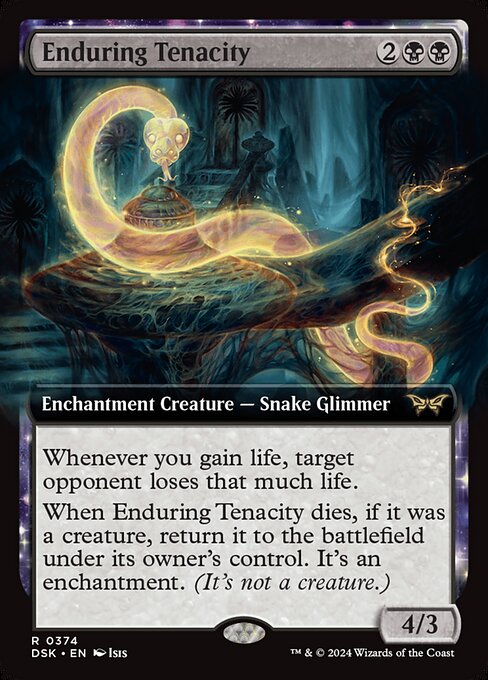 DSK: Enduring Tenacity (Extended Art)