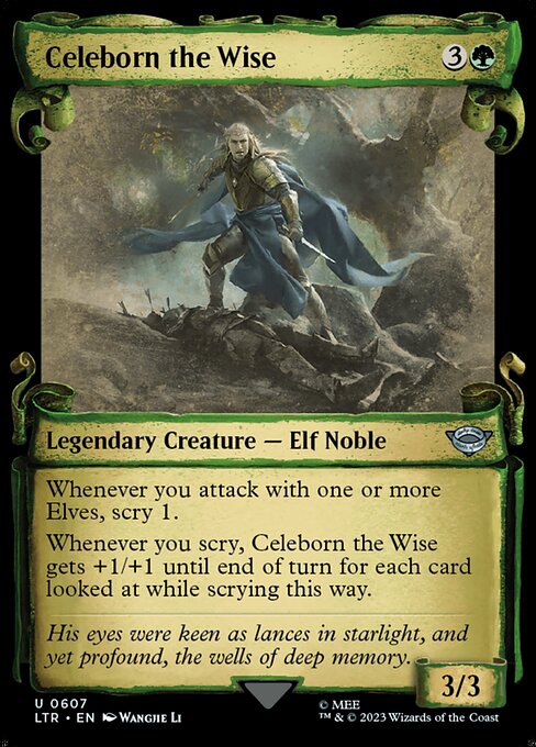 LTR: Celeborn the Wise (Showcase Scrolls)