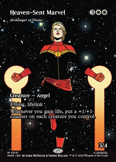 MAR: Heaven-Sent Marvel - Archangel of Thune (Borderless)