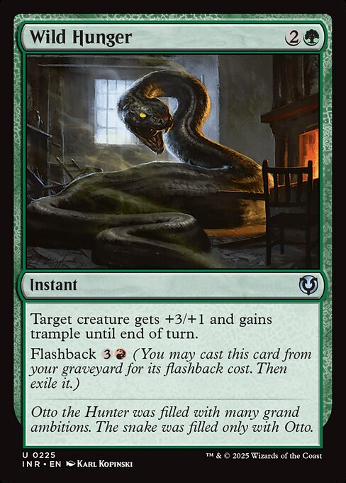 INR: Wild Hunger (Foil)